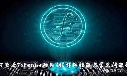如何查看Tokenim的私钥？详细指南与常见问题解答