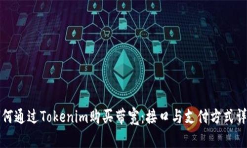 如何通过Tokenim购买带宽：接口与支付方式详解