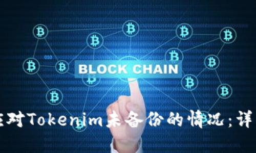 如何应对Tokenim未备份的情况：详细指南